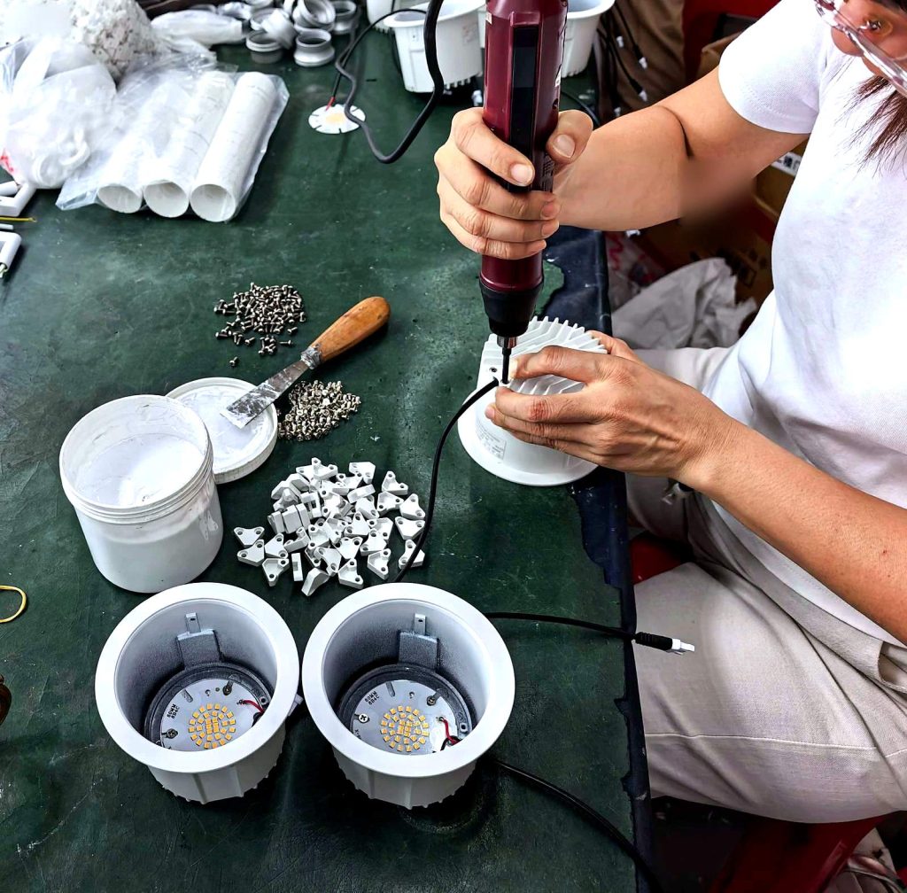 Kit assembly at the KAIFON factory