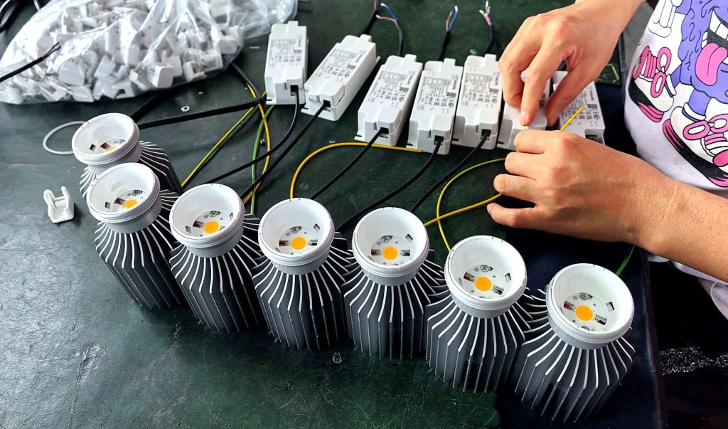 Full Set wiring and configuration at the KAIFON factory